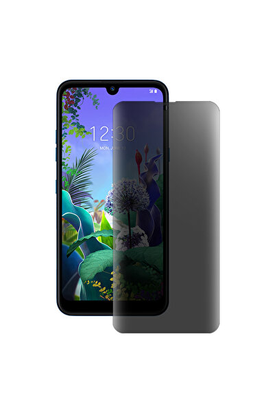 SILKASE Ματ μεμβράνη ιδιωτικότητας για LG Q60, προστατευτικό οθόνης, σιλικόνης