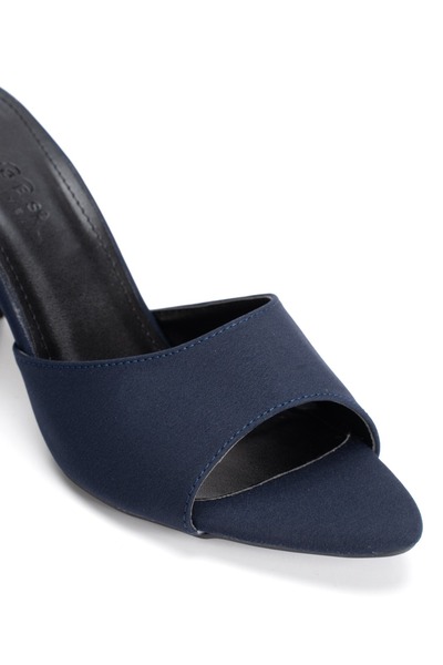 Satenora Vela Pointed Toe 7 cm Heeled Slippers