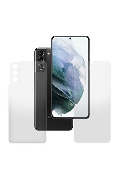 SILKASE Σετ 2 ματ προστατευτικών μεμβρανών για Samsung S21 FE, προστασία τηλε...