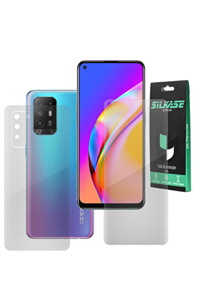 SILKASE Set of 2 foils for Oppo A94 5G, phone protection, silicone