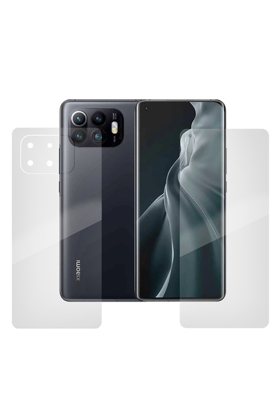 SILKASE Set of 2 foils for Xiaomi Mi 11 Pro, phone protection, silicone