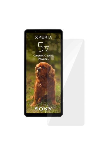 SILKASE Μεμβράνη για Sony Xperia 5 V, προστατευτικό οθόνης, σιλικόνης