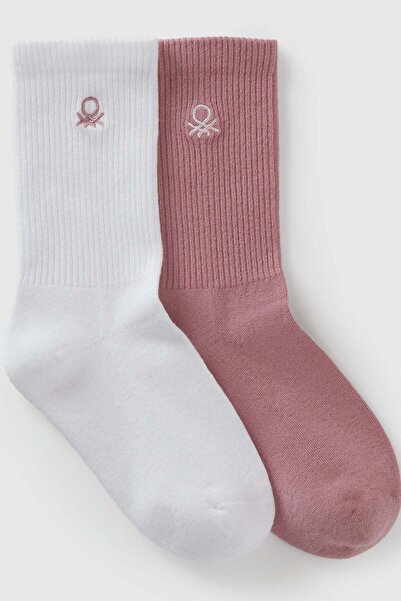 United Colors of Benetton Set de șosete lungi pentru bărbați, multicolor, cu ...