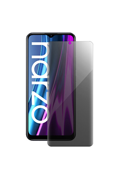 SILKASE Φιλμ ιδιωτικότητας για Realme Narzo 50i, προστατευτικό οθόνης, σιλικόνης