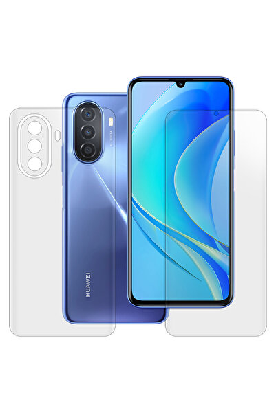 SILKASE Σετ 2 ματ μεμβρανών για Huawei Nova Y70, προστασία τηλεφώνου, σιλικόνης