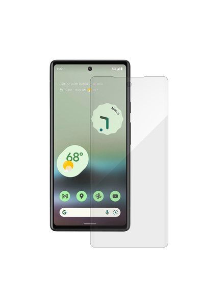 SILKASE Folie pentru Google Pixel 6a, protectie ecran, silicon