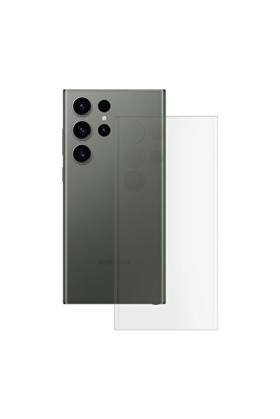 SILKASE Ματ μεμβράνη πλάτης για Samsung Galaxy S23 Ultra, προστασία πλάτης, σ...