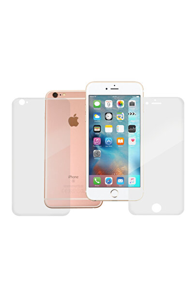 SILKASE Set of 2 foils for Apple iPhone 6S Plus, phone protection, silicone