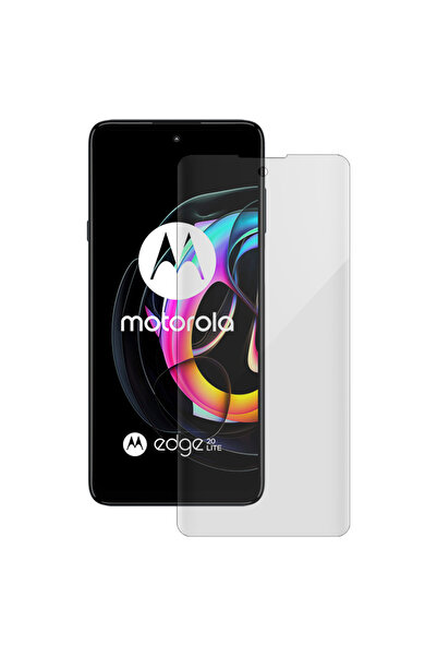 SILKASE Μεμβράνη για Motorola Edge 20 Lite, προστατευτικό οθόνης, σιλικόνης