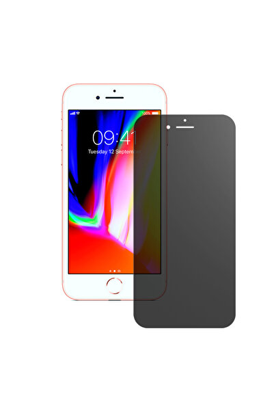 SILKASE Folie privacy mata pentru Apple iPhone 7 Plus, protectie ecran, silicon