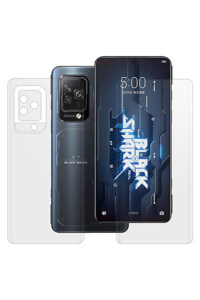 SILKASE Set 2 folii mate pentru Xiaomi Black Shark 5 Pro, protectie telefon, ...