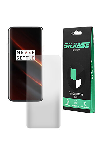 SILKASE Folie mata pentru OnePlus 7T Pro 5G, protectie ecran, silicon