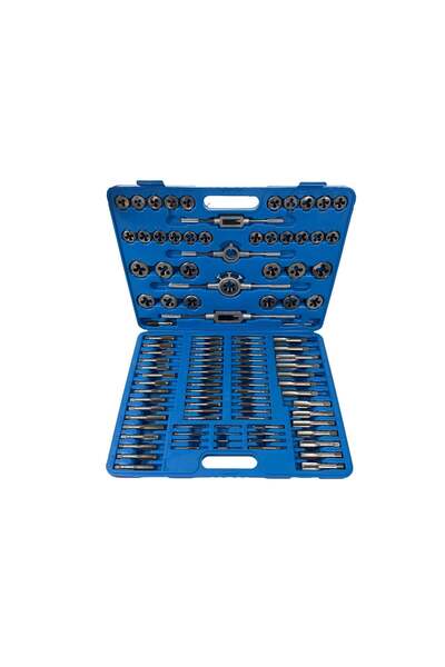 GEBOTOOLS TRUSA FILIERE SI TAROZI 110 PIESE M2-M18 GEBO TOOLS