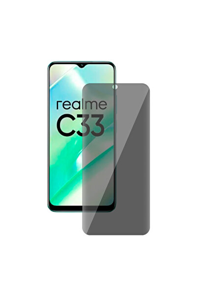 SILKASE Φιλμ ιδιωτικότητας για Realme C33, προστατευτικό οθόνης, σιλικόνης