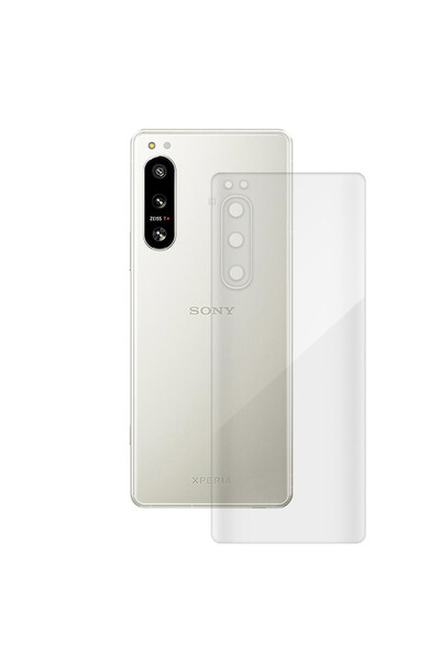 SILKASE Θήκη πλάτης για Sony Xperia 5 IV, προστασία πλάτης, σιλικόνη