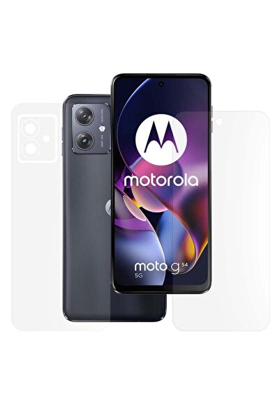 SILKASE Set of 2 matte films for Motorola Moto G54 5G, phone protection, sili...