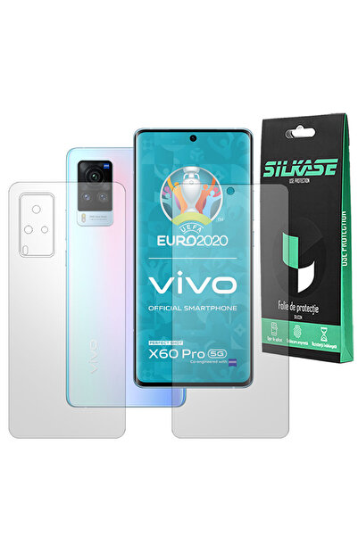 SILKASE Set 2 folii mate pentru Vivo X60 Pro, protectie telefon, silicon
