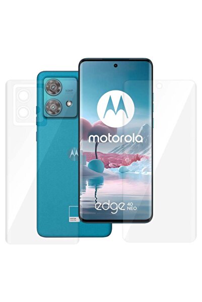 SILKASE Set 2 folii pentru Motorola Edge 40 Neo, protectie telefon, silicon