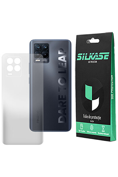 SILKASE Ματ μεμβράνη πλάτης για Realme 8, προστασία πλάτης, σιλικόνη