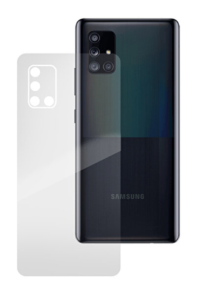SILKASE Back cover for Samsung A71 5G, back protection, silicone