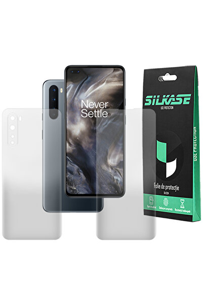 SILKASE Set 2 folii mate pentru OnePlus Nord, protectie telefon, silicon