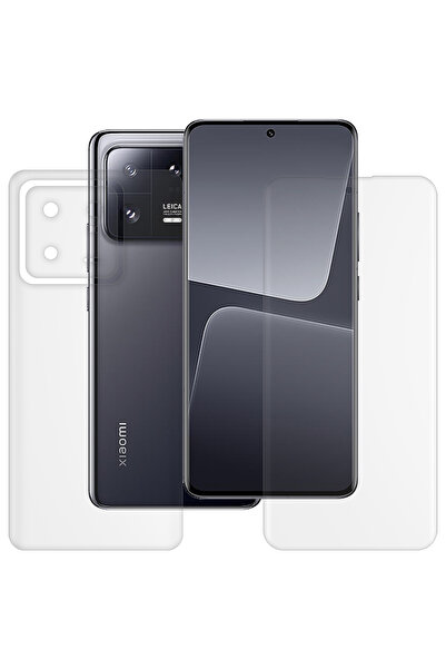 SILKASE Set 2 folii mate pentru Xiaomi 13 Pro, protectie telefon, silicon