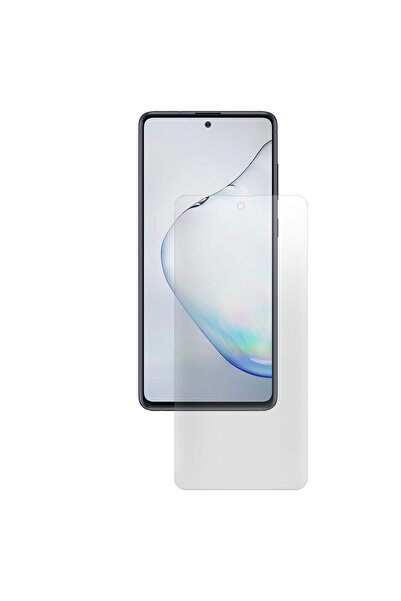 SILKASE Folie mata pentru Samsung Note 10 LITE, protectie ecran, silicon