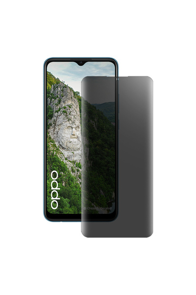 SILKASE Ματ μεμβράνη ιδιωτικότητας για Oppo A16, προστατευτικό οθόνης, σιλικόνης