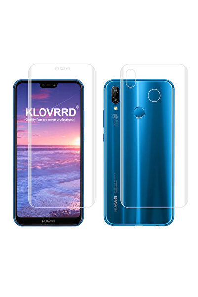 SILKASE Set of 2 foils for Huawei P20 Lite, phone protection, silicone