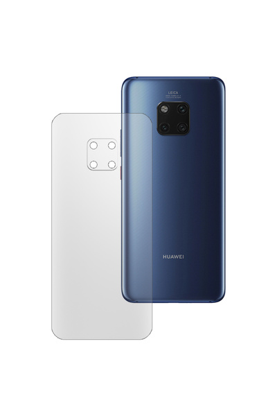 SILKASE Folie spate mata pentru Huawei Mate 20 Pro, protectie spate, silicon