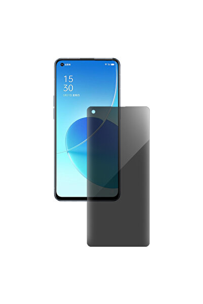 SILKASE Φιλμ ιδιωτικότητας για Oppo Reno6 5G, προστατευτικό οθόνης, σιλικόνης