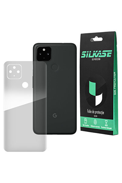 SILKASE Folie spate pentru Google Pixel 5, protectie spate, silicon