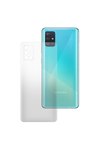 SILKASE Folie spate mata pentru Samsung A51, protectie spate, silicon