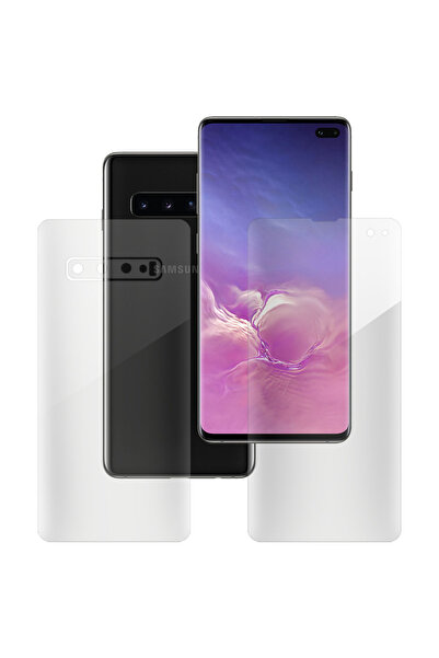 SILKASE Set of 2 foils for Samsung S10e, phone protection, silicone