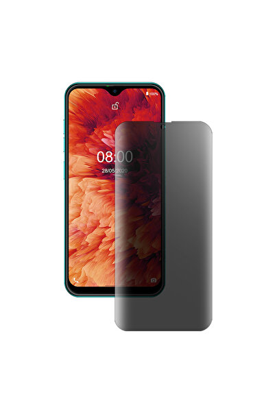 SILKASE Folie privacy mata pentru Ulefone Note 8, protectie ecran, silicon