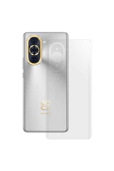 SILKASE Ματ μεμβράνη πλάτης για Huawei Nova 10, προστασία πλάτης, σιλικόνη