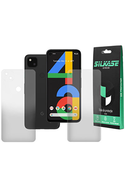 SILKASE Set 2 folii mate pentru Google Pixel 4a 5G, protectie telefon, silicon