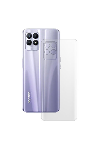 SILKASE Matte back film for Realme 8i, back protection, silicone