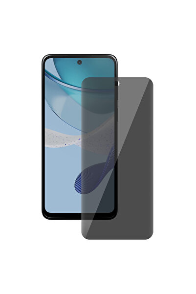 SILKASE Privacy film for Motorola Moto g73, screen protector, silicone