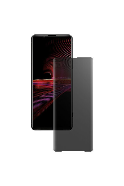 SILKASE Matte privacy film for Sony Xperia 1 III, screen protector, silicone