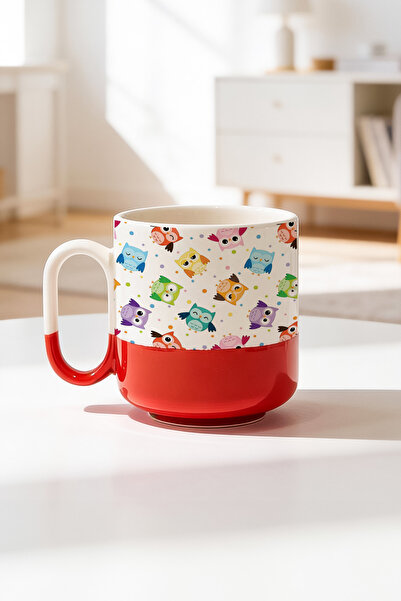BB TRADE Colorful Animals Design Ceramic Printed Pro Mug 330ml
