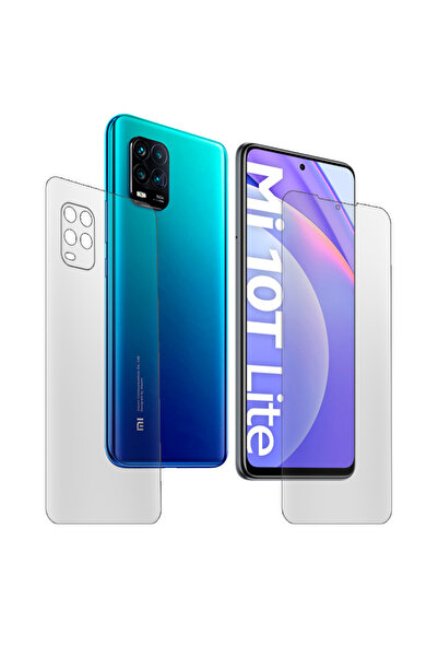 SILKASE Set 2 folii mate pentru Xiaomi Mi 10 Lite, protectie telefon, silicon