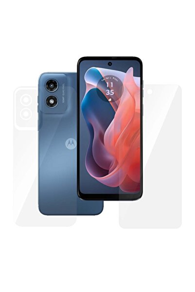 SILKASE Set 2 folii pentru Motorola Moto G Play (2024), protectie telefon, si...