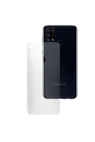 SILKASE Matte back film for Samsung M31, back protection, silicone