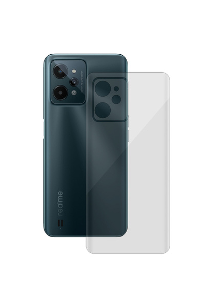 SILKASE Back cover for Realme C31, silicone protection