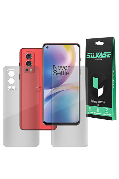 SILKASE Set 2 folii pentru OnePlus Nord 2 5G, protectie telefon, silicon