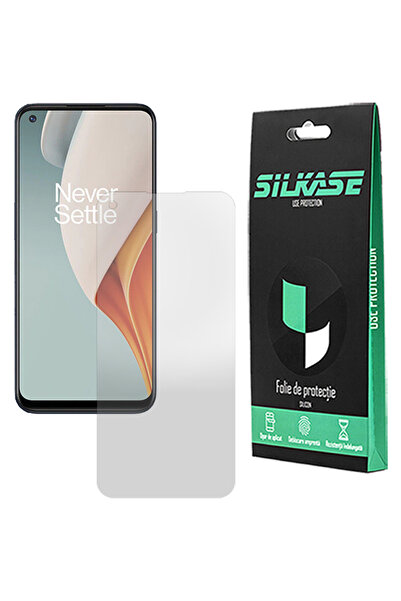 SILKASE Folie mata pentru OnePlus Nord N100, protectie ecran, silicon