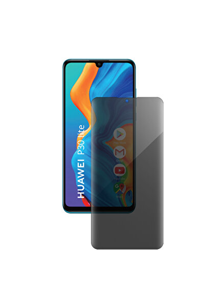 SILKASE Φιλμ ιδιωτικότητας για Huawei Y6P, προστατευτικό οθόνης, σιλικόνης