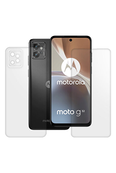 SILKASE Set of 2 matte films for Motorola Moto G32, phone protection, silicone