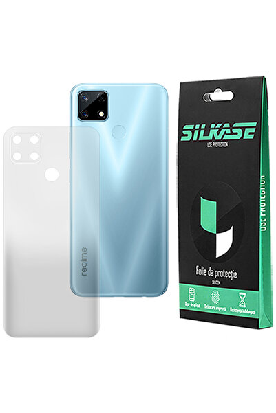 SILKASE Folie spate mata pentru Realme 7i, protectie spate, silicon